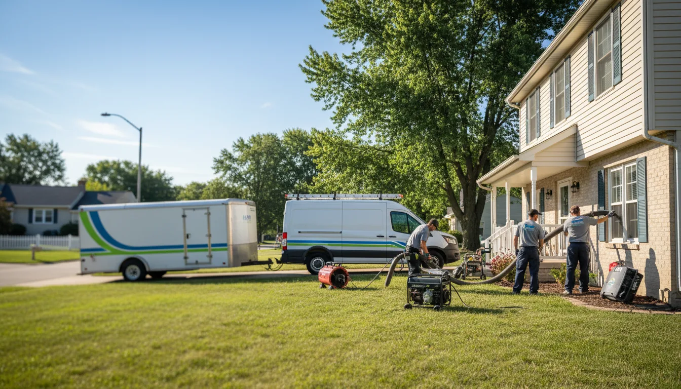Flooded Basement Restoration And Cleanup With Repair in Ruthton, MN near me